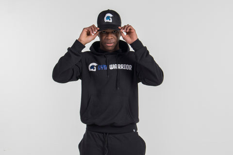 Lightweight Hoody - Black & Blue